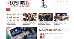 Desktop Screenshot of expertos.tv